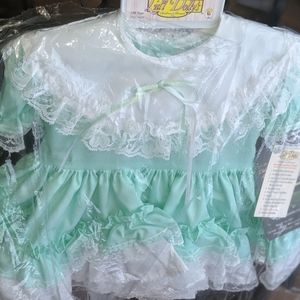 Lid'l Dolly's green dress 13/15 lb